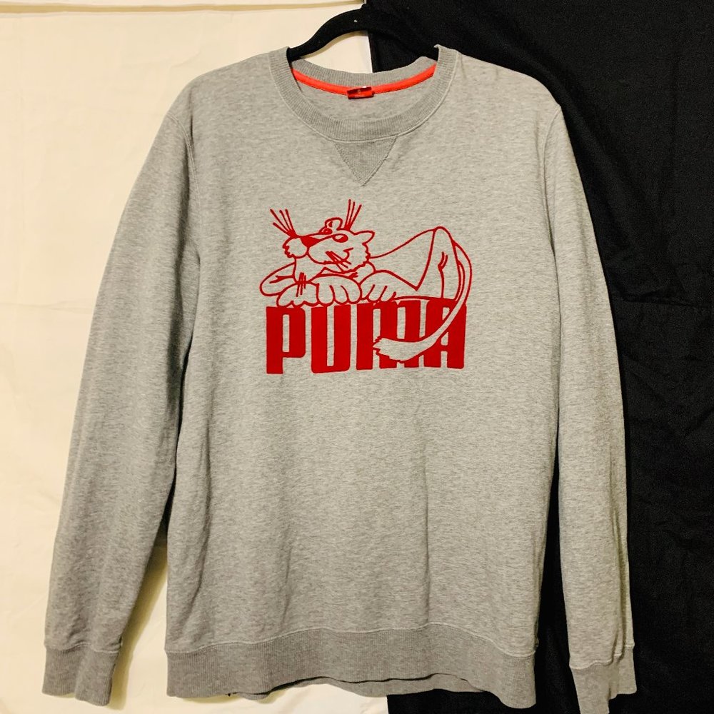 Puma x Pink Panther Sweater - Grey/Red